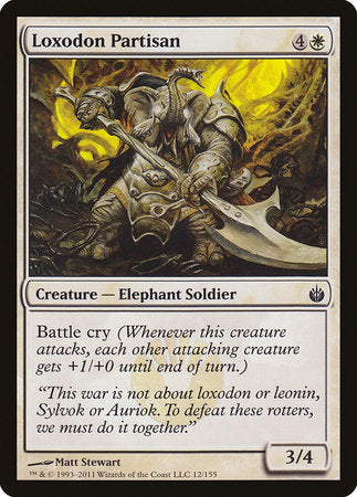 Loxodon Partisan [Mirrodin Besieged] | Arkham Games and Comics