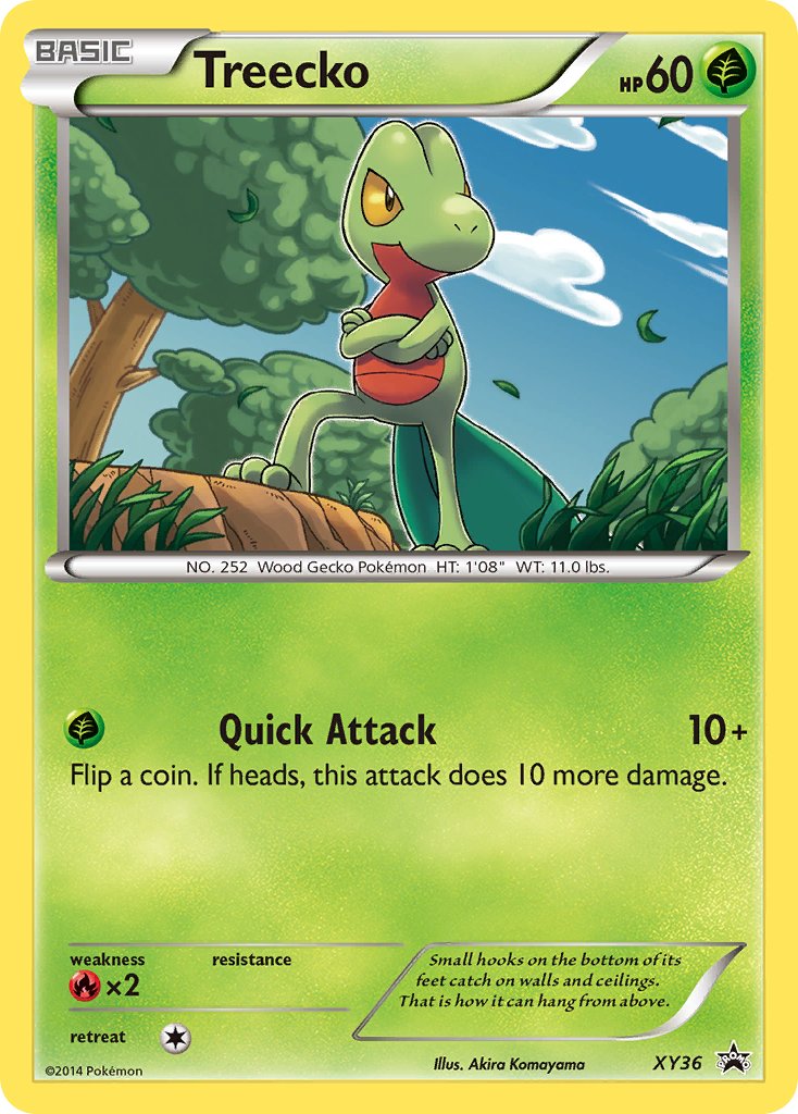 Treecko (XY36) [XY: Black Star Promos] | Arkham Games and Comics