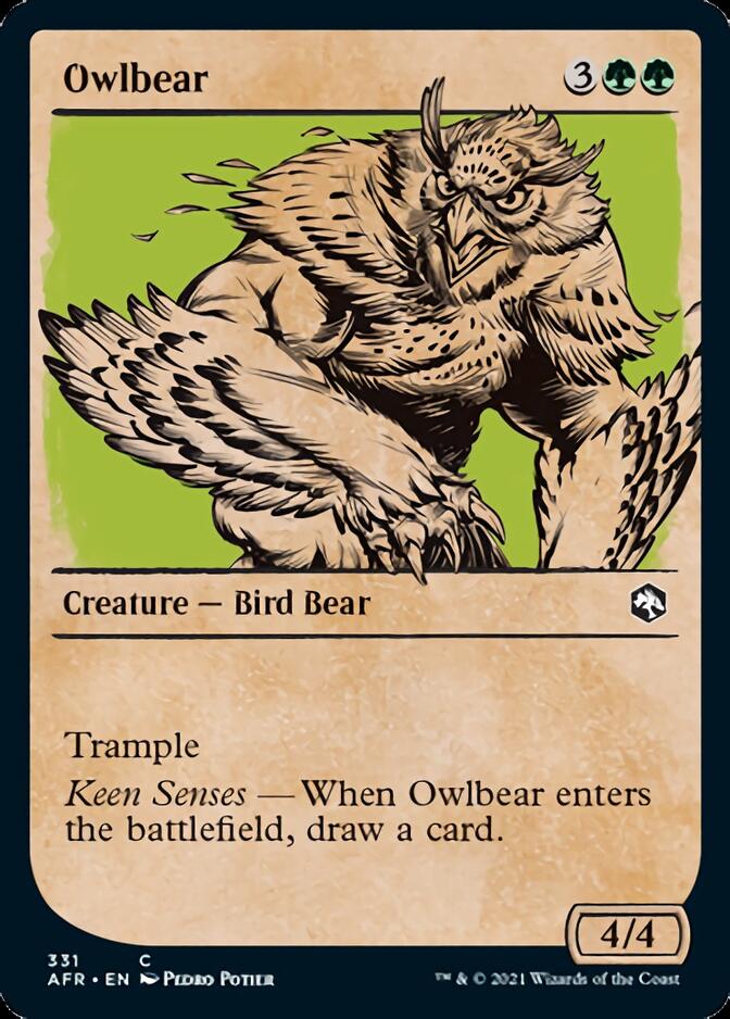 Owlbear (Showcase) [Dungeons & Dragons: Adventures in the Forgotten Realms] | Arkham Games and Comics