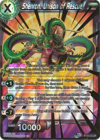 Shenron, Unison of Rescue (BT10-125) [Rise of the Unison Warrior 2nd Edition] | Arkham Games and Comics