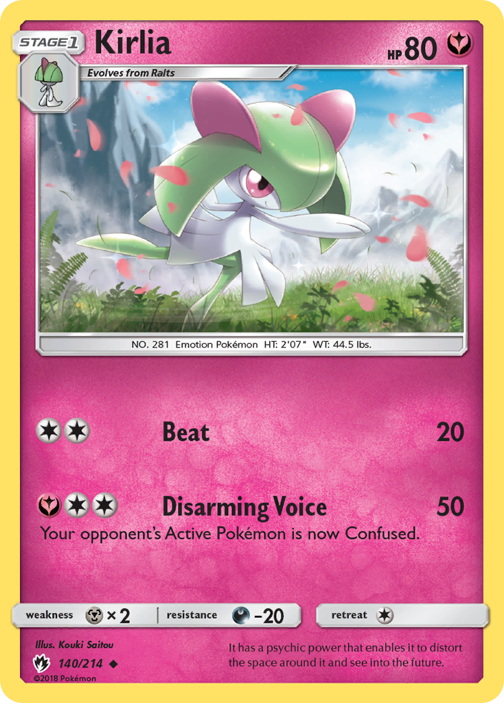 Kirlia (140/214) [Sun & Moon: Lost Thunder] | Arkham Games and Comics