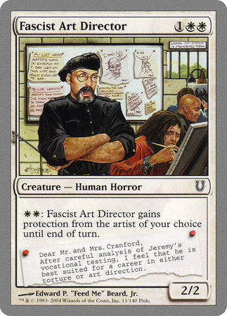 Fascist Art Director [Unhinged] | Arkham Games and Comics