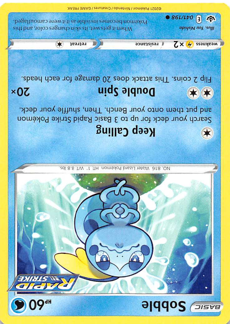 Sobble (041/198) [Sword & Shield: Chilling Reign] | Arkham Games and Comics