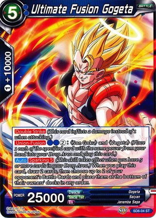 Ultimate Fusion Gogeta (Starter Deck - Resurrected Fusion) (SD6-04) [Miraculous Revival] | Arkham Games and Comics