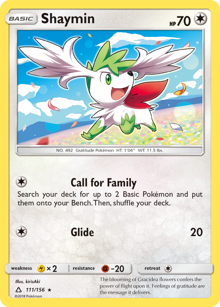 Shaymin (111/156) [Sun & Moon: Ultra Prism] | Arkham Games and Comics