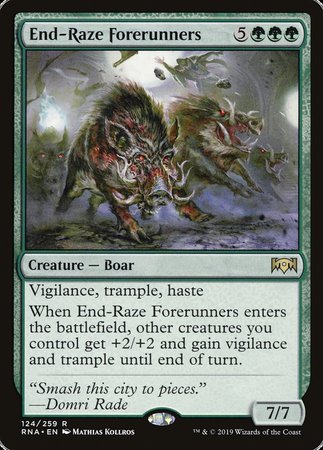 End-Raze Forerunners [Ravnica Allegiance] | Arkham Games and Comics