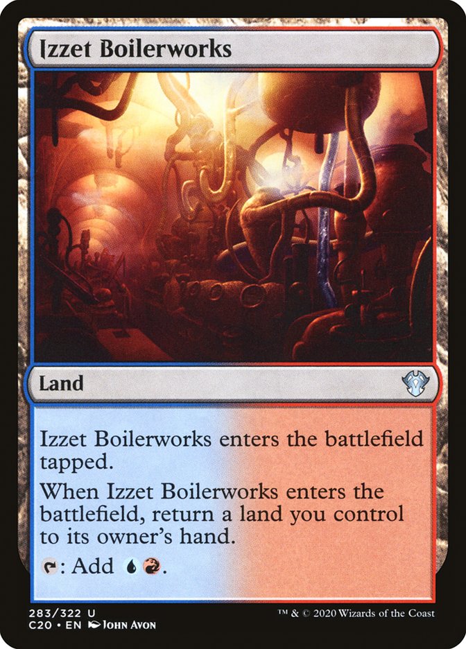 Izzet Boilerworks [Commander 2020] | Arkham Games and Comics