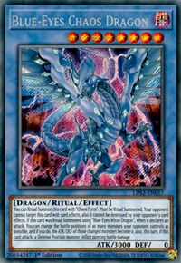 Blue-Eyes Chaos Dragon [LDS2-EN017] Secret Rare | Arkham Games and Comics