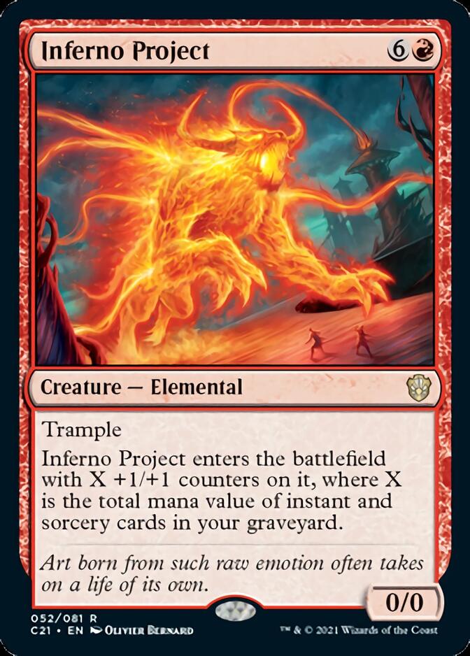 Inferno Project [Commander 2021] | Arkham Games and Comics