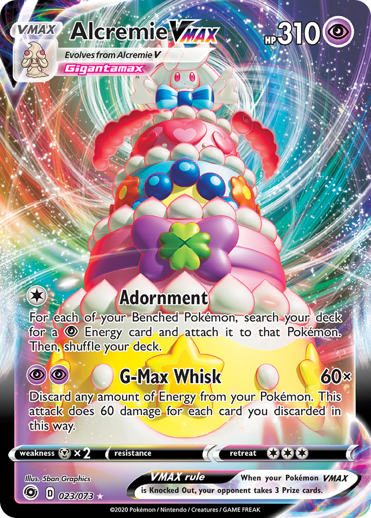 Alcremie VMAX (023/073) [Sword & Shield: Champion's Path] | Arkham Games and Comics