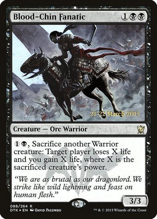 Blood-Chin Fanatic [Dragons of Tarkir Promos] | Arkham Games and Comics