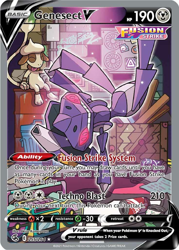 Genesect V (255/264) [Sword & Shield: Fusion Strike] | Arkham Games and Comics