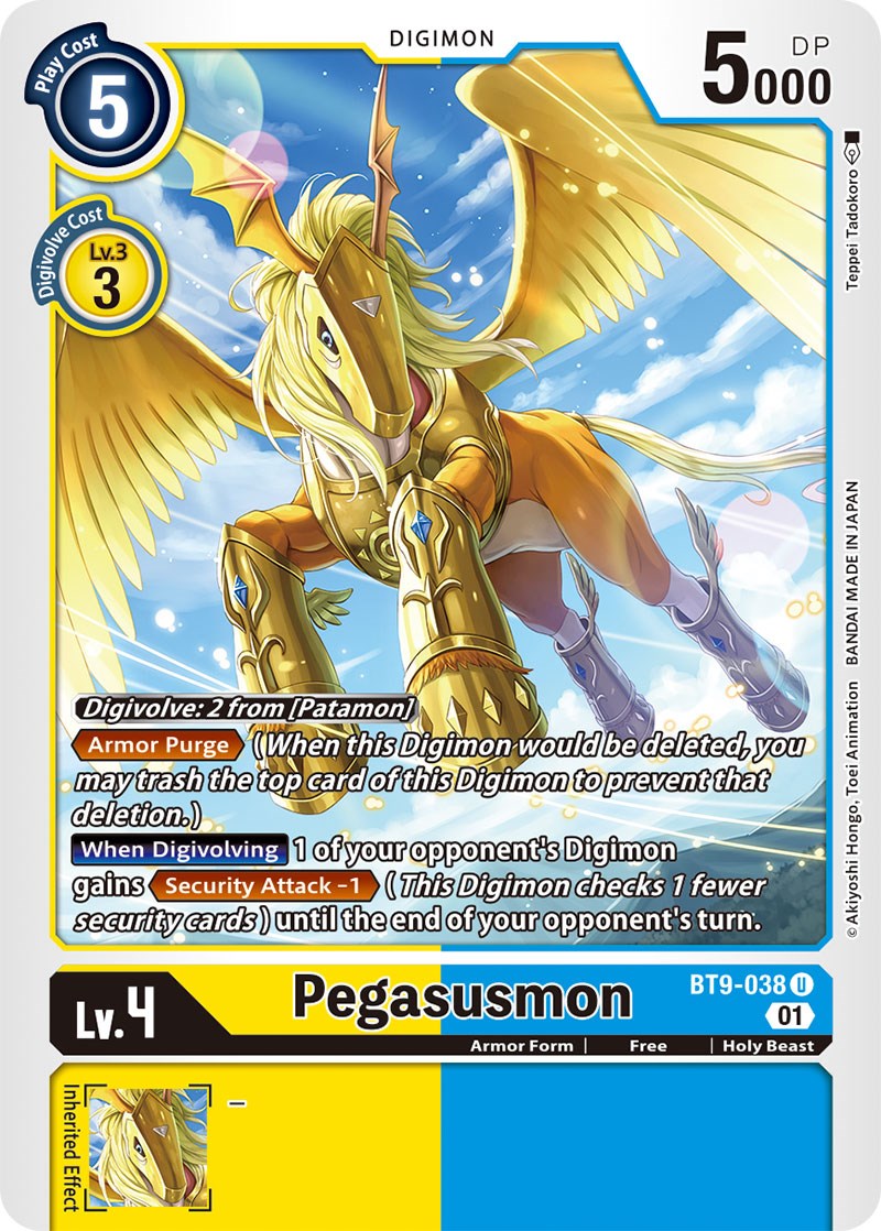 Pegasusmon [BT9-038] [X Record] | Arkham Games and Comics