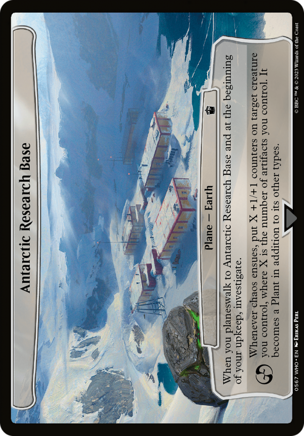 Antarctic Research Base [Planechase] | Arkham Games and Comics