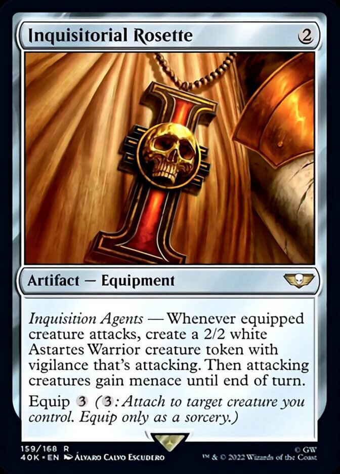 Inquisitorial Rosette [Universes Beyond: Warhammer 40,000] | Arkham Games and Comics
