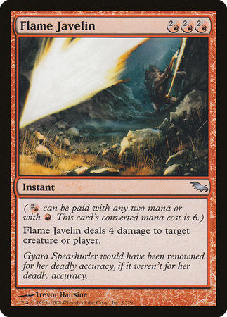 Flame Javelin [Shadowmoor] | Arkham Games and Comics