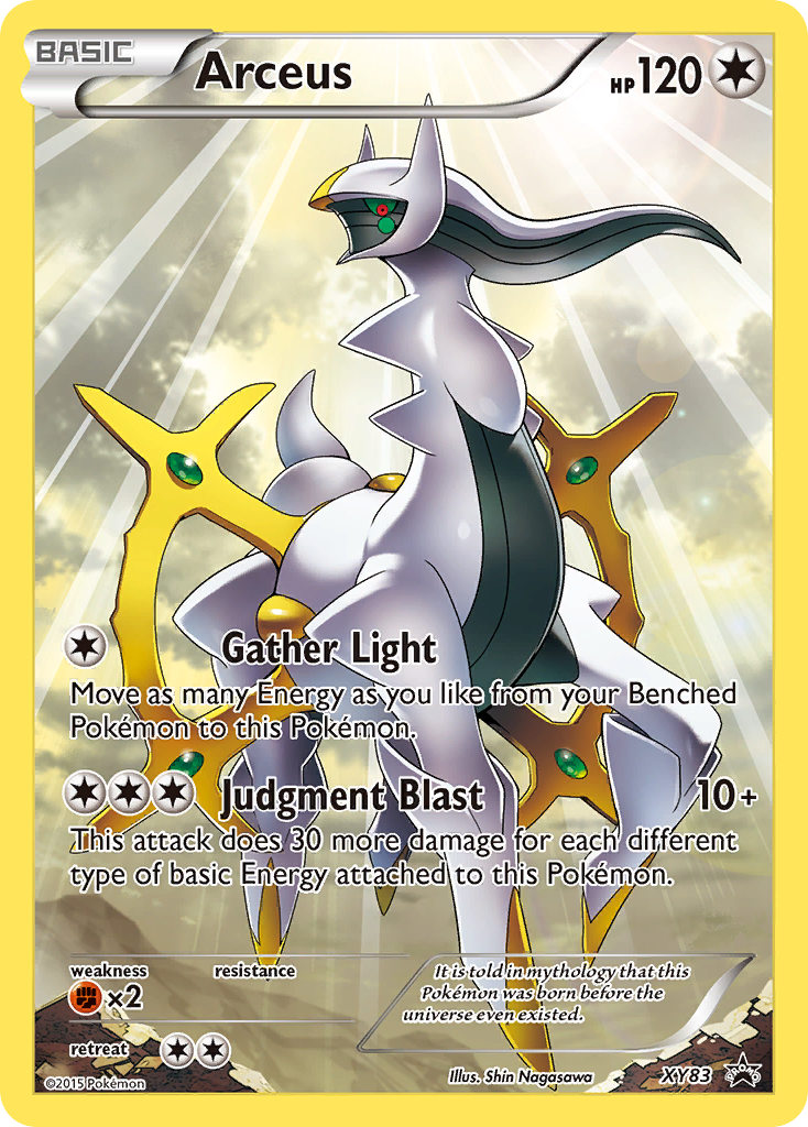 Arceus (XY83) [XY: Black Star Promos] | Arkham Games and Comics