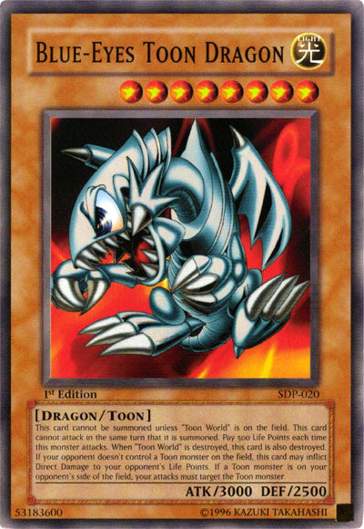 Blue-Eyes Toon Dragon [SDP-020] Common | Arkham Games and Comics