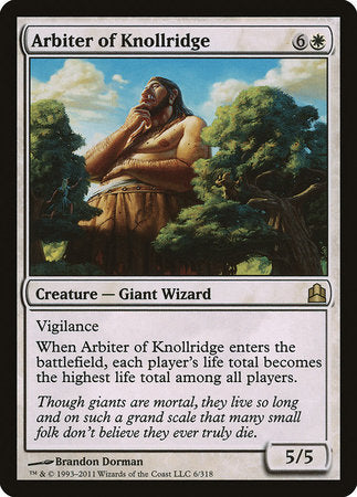 Arbiter of Knollridge [Commander 2011] | Arkham Games and Comics