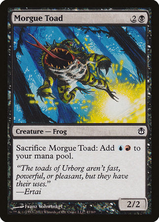 Morgue Toad [Duel Decks: Ajani vs. Nicol Bolas] | Arkham Games and Comics