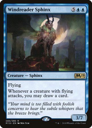 Windreader Sphinx [Core Set 2019] | Arkham Games and Comics