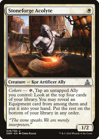 Stoneforge Acolyte [Oath of the Gatewatch] | Arkham Games and Comics