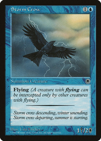 Storm Crow (Reminder Text) [Portal Demo Game] | Arkham Games and Comics