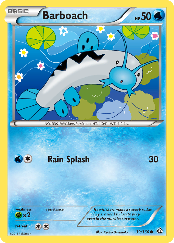 Barboach (39/160) [XY: Primal Clash] | Arkham Games and Comics