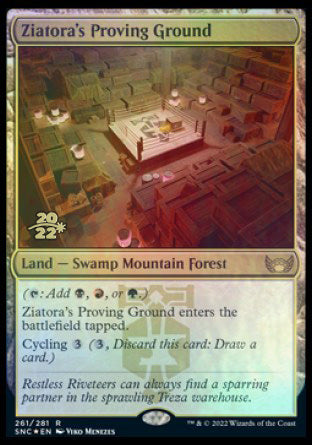 Ziatora's Proving Ground [Streets of New Capenna Prerelease Promos] | Arkham Games and Comics