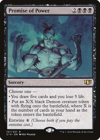 Promise of Power [Commander 2014] | Arkham Games and Comics
