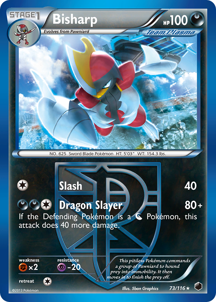 Bisharp (73/116) [Black & White: Plasma Freeze] | Arkham Games and Comics