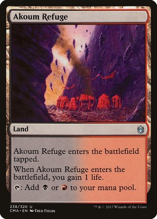 Akoum Refuge [Commander Anthology] | Arkham Games and Comics