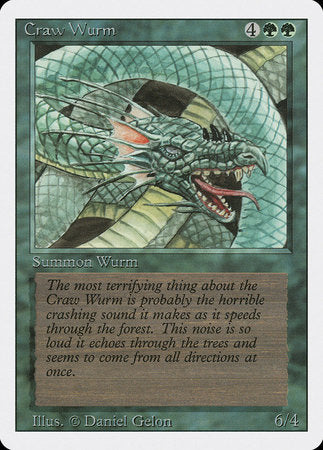 Craw Wurm [Revised Edition] | Arkham Games and Comics