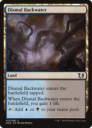 Dismal Backwater [Duel Decks: Blessed vs. Cursed] | Arkham Games and Comics