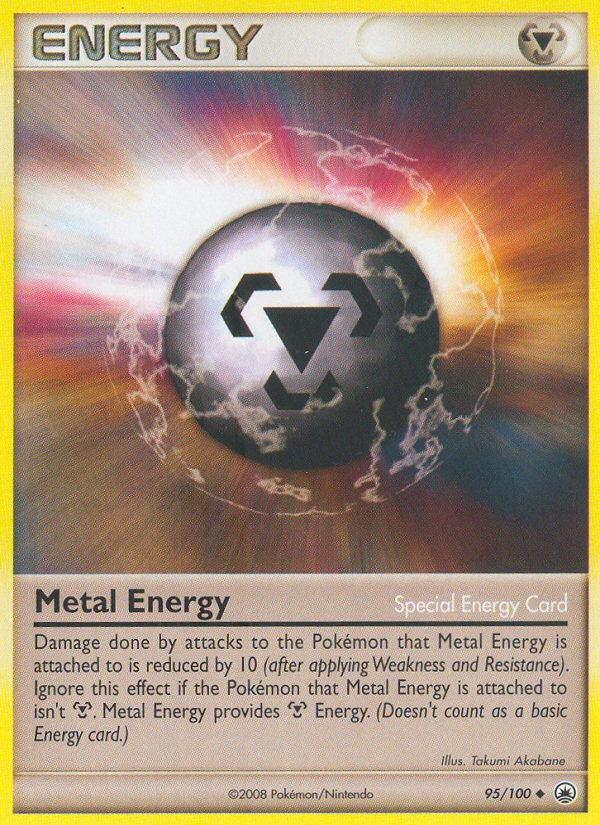 Metal Energy (95/100) [Diamond & Pearl: Majestic Dawn] | Arkham Games and Comics