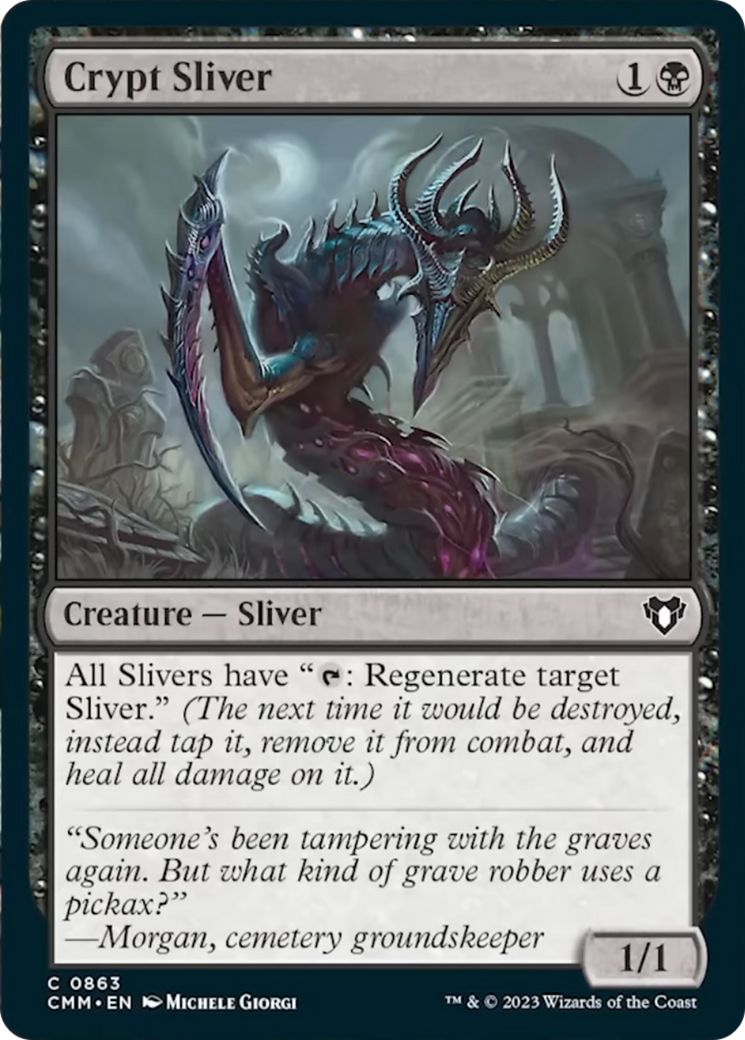 Crypt Sliver [Commander Masters] | Arkham Games and Comics