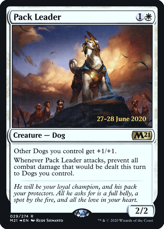 Pack Leader  [Core Set 2021 Prerelease Promos] | Arkham Games and Comics