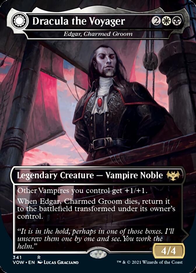 Edgar, Charmed Groom // Edgar Markov's Coffin - Dracula the Voyager // Casket of Native Earth [Innistrad: Crimson Vow] | Arkham Games and Comics