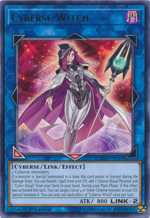 Cyberse Witch [CYHO-EN035] Rare | Arkham Games and Comics