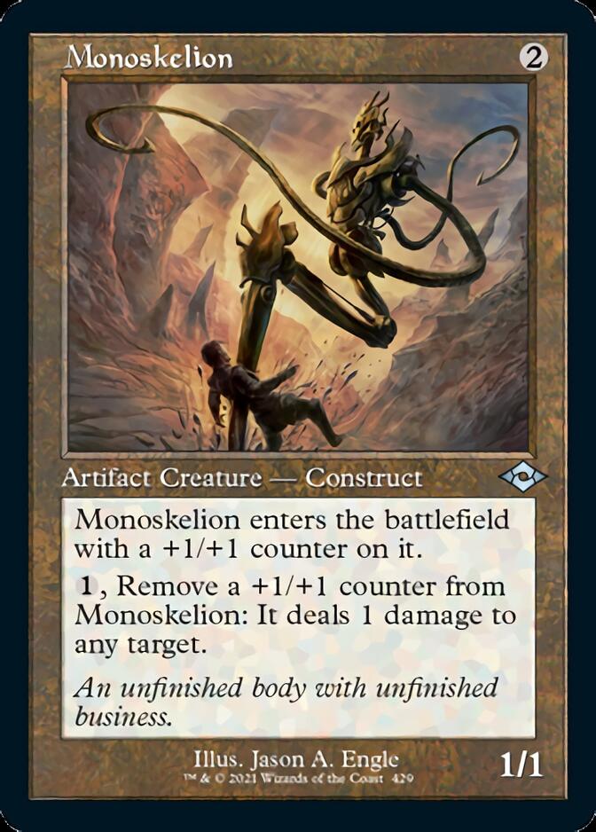 Monoskelion (Retro Foil Etched) [Modern Horizons 2] | Arkham Games and Comics