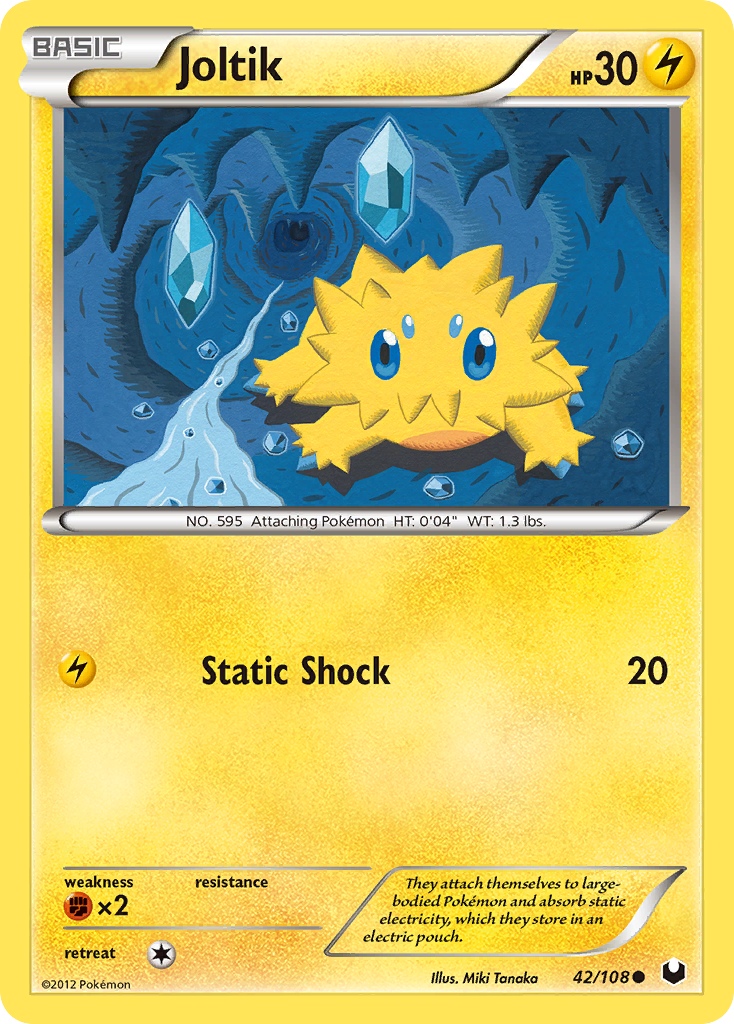 Joltik (42/108) [Black & White: Dark Explorers] | Arkham Games and Comics