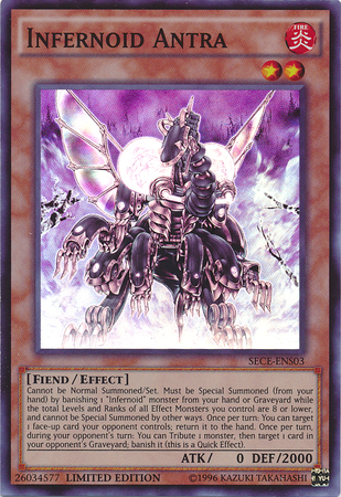 Infernoid Antra [SECE-ENS03] Super Rare | Arkham Games and Comics