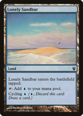 Lonely Sandbar [Duel Decks: Izzet vs. Golgari] | Arkham Games and Comics