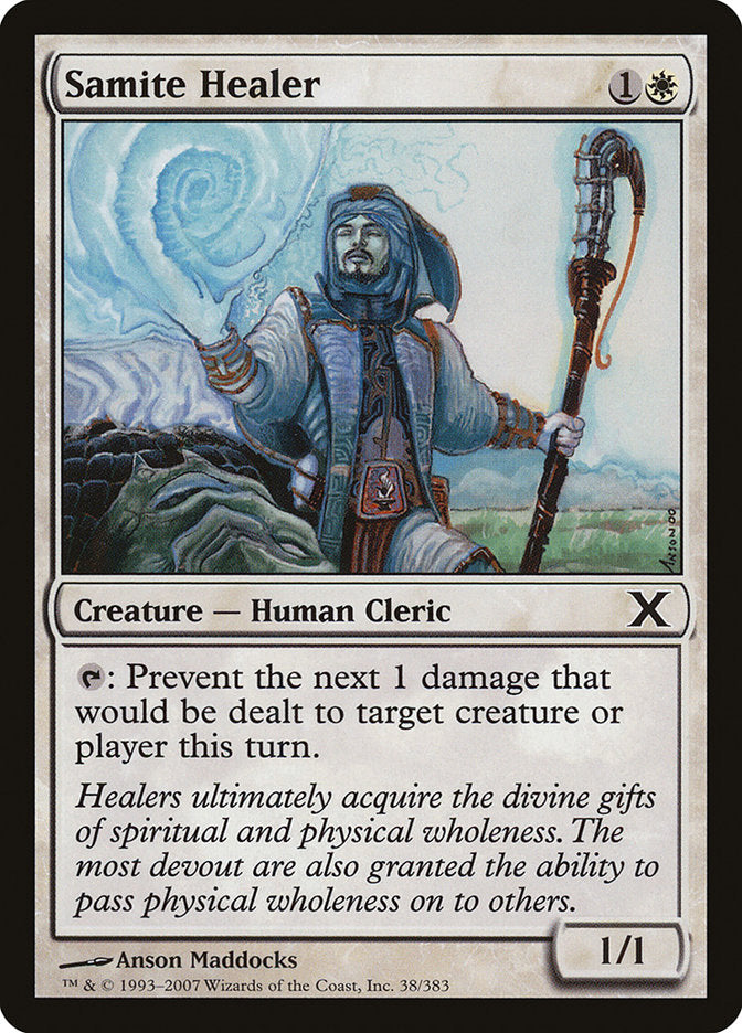 Samite Healer [Tenth Edition] | Arkham Games and Comics