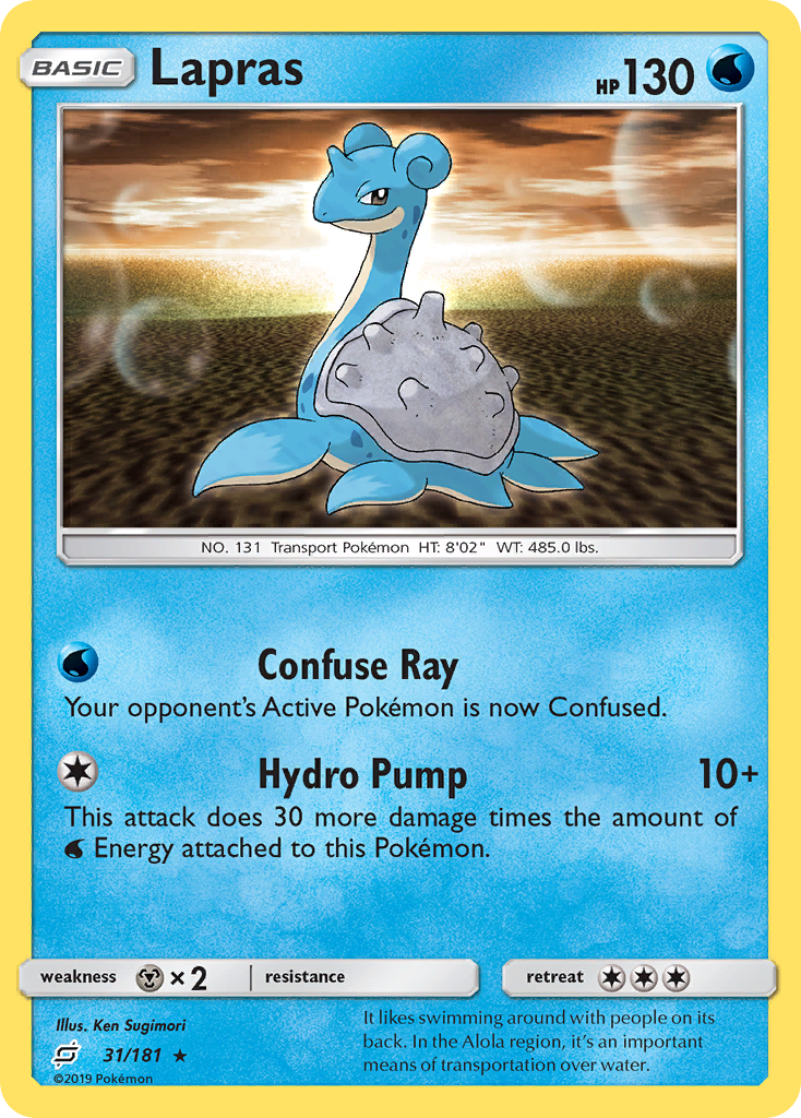 Lapras (31/181) [Sun & Moon: Team Up] | Arkham Games and Comics