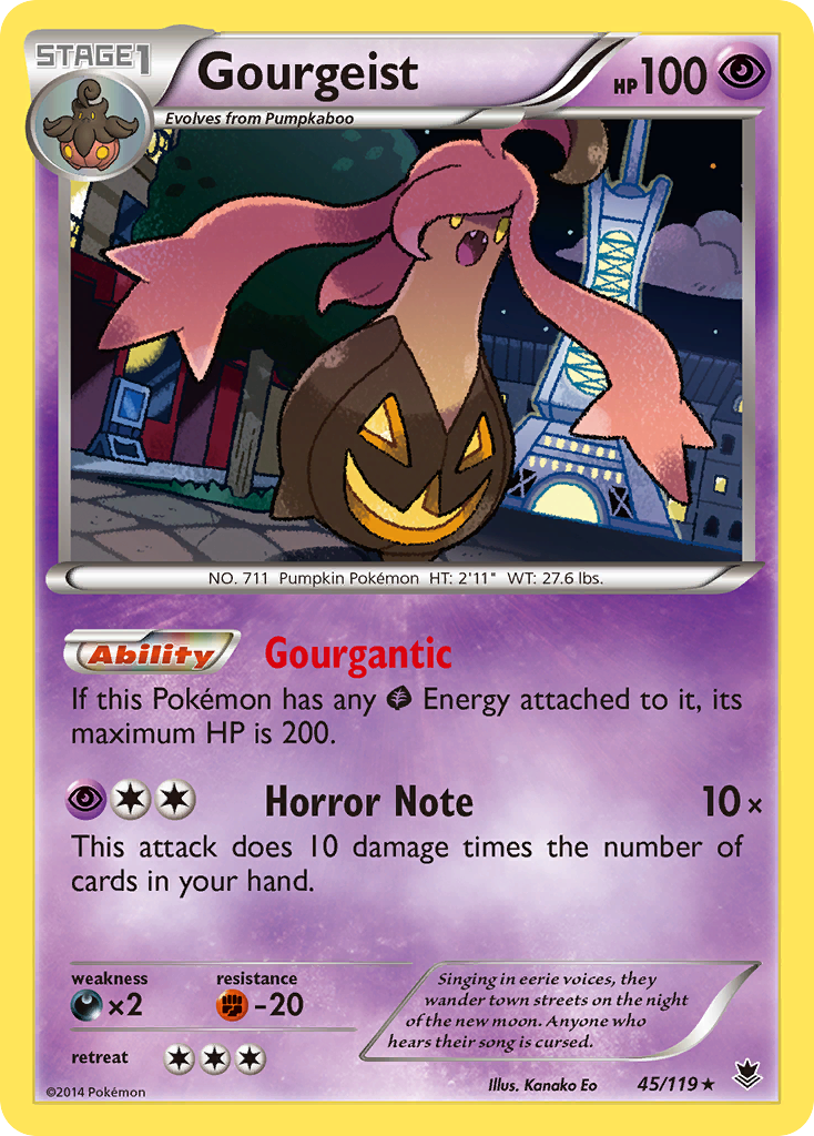 Gourgeist (45/119) [XY: Phantom Forces] | Arkham Games and Comics