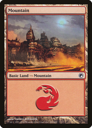 Mountain (243) [Scars of Mirrodin] | Arkham Games and Comics