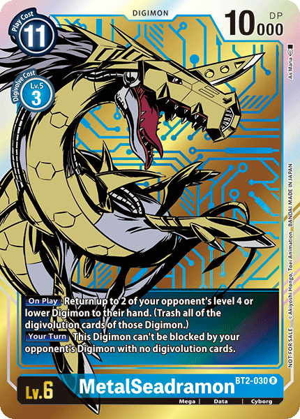 MetalSeadramon [BT2-030] (Dash Pack) [Release Special Booster Ver.1.0 Promos] | Arkham Games and Comics