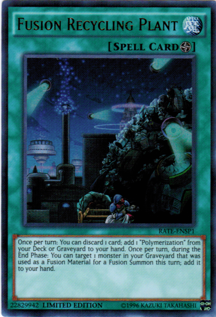 Fusion Recycling Plant (RATE-ENSP1) [RATE-ENSP1] Ultra Rare | Arkham Games and Comics