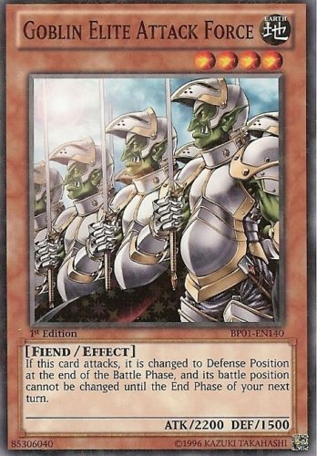 Goblin Elite Attack Force [BP01-EN140] Starfoil Rare | Arkham Games and Comics